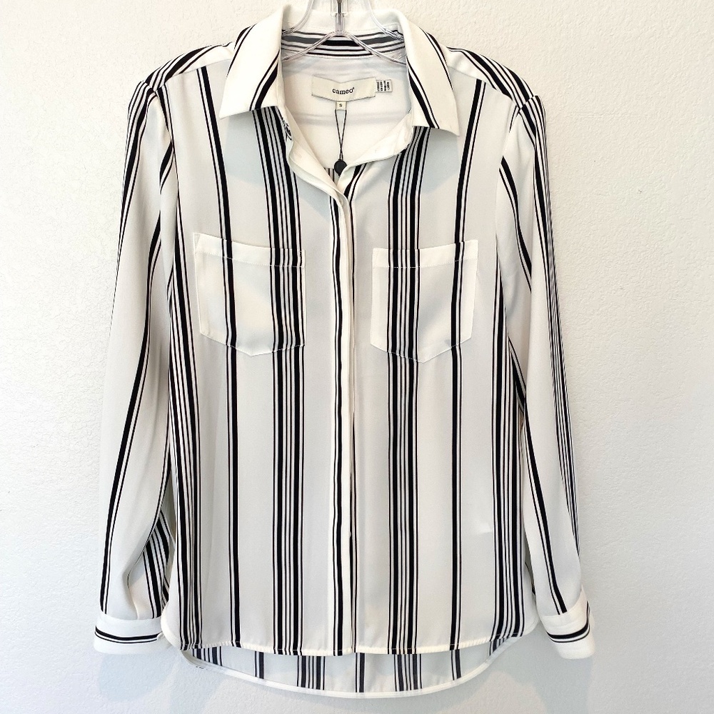 Cameo Striped Button down Shirt